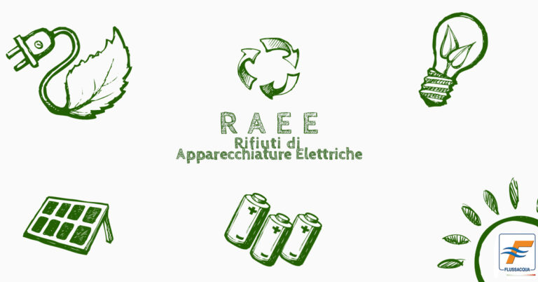 Comunicazione RAEE prodotti Flussacqua
