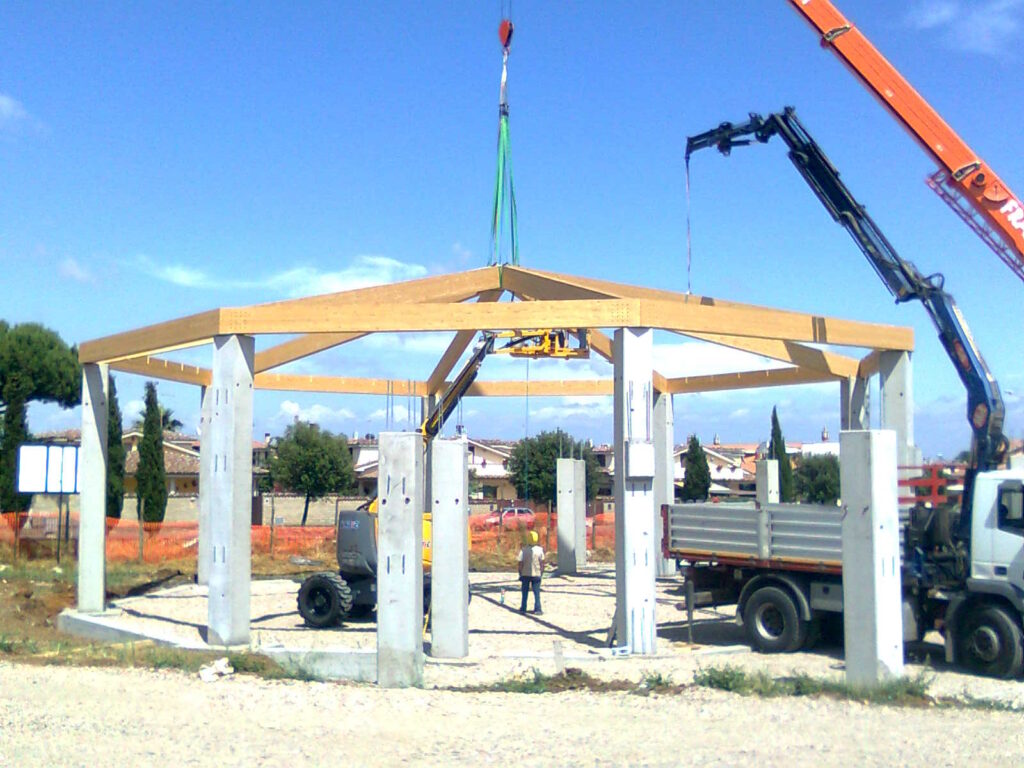 Cantiere edile Flussacqua