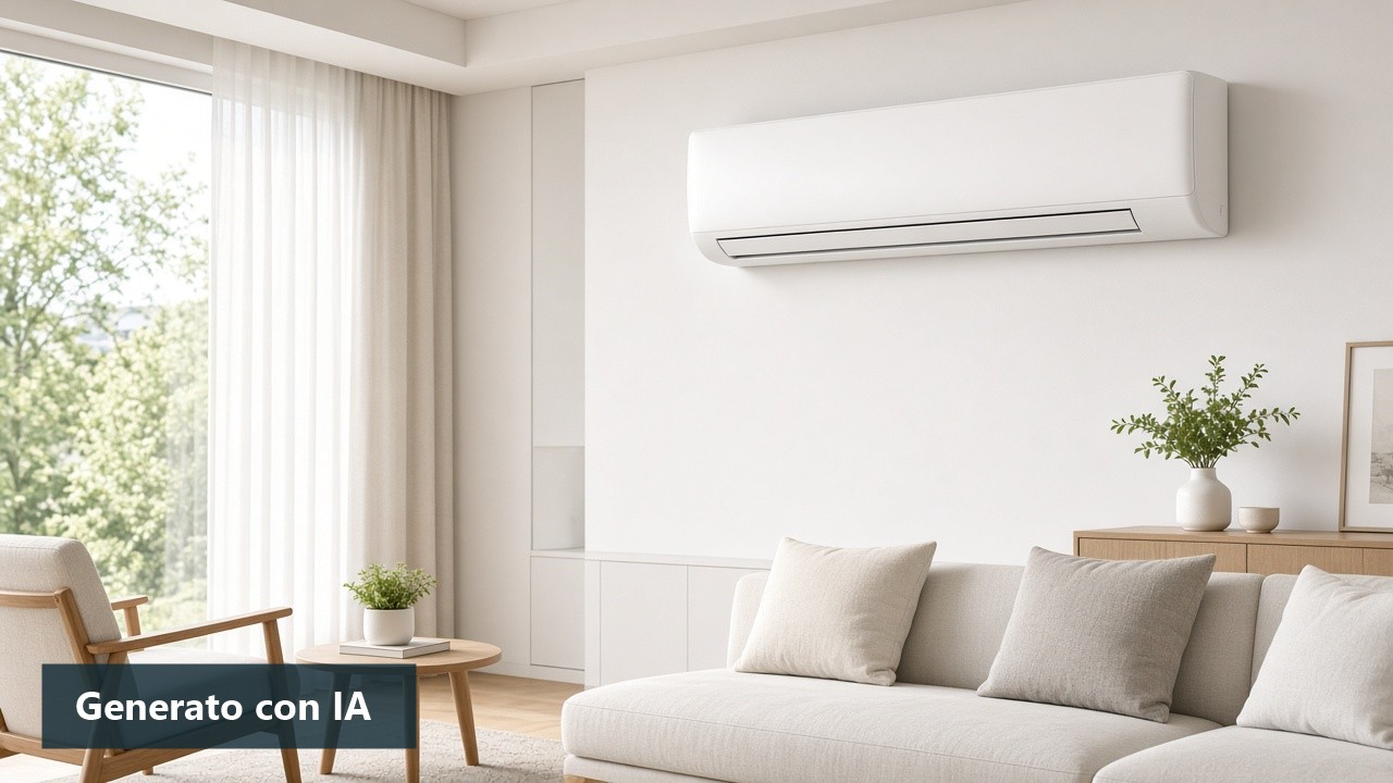 Immagine generata con intelligenza artificiale: Impianti di Climatizzazione per la tua Casa