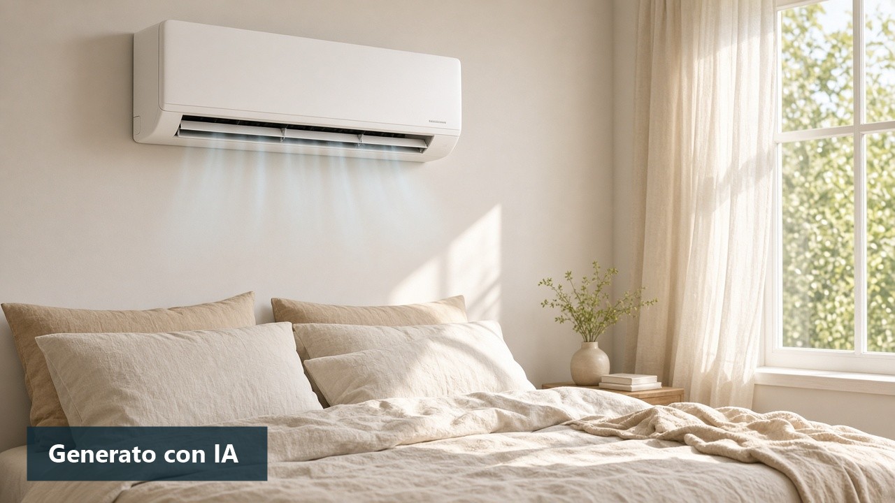 Immagine generata con intelligenza artificiale: Come risparmiare in bolletta con i nuovi climatizzatori